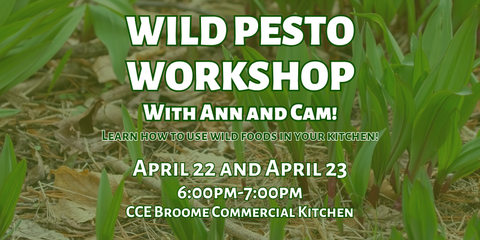 Wild Pesto Workshop - April 22nd